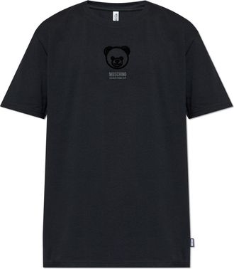 Moschino T-shirt With Embossed Logo