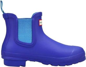 Hunter Womens Original Chelsea Rain Boot In Indigo