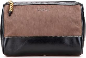 Loewe Pre-owned Loewe Leather Velazquez Pouch Unisex KK13K0U6VRJ3X442