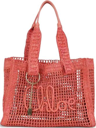 Chlo&eacute; Borsa Tote Summer Banana East-west - - Bags - Donna - Rosa - ONE SIZE