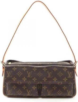 Louis Vuitton Pre-owned Shoulder Bags, female, Brown, Size: ONE SIZE Pre-owned Canvas louis-vuitton-bags