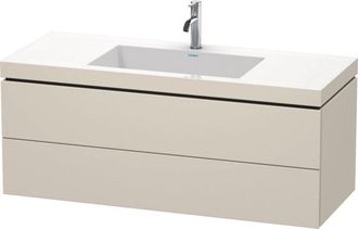 Duravit Lavabo Para Muebles Duravit L-cube C-bonded Con Base, Colgante