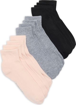 Vince Camuto 6-Pack Quarter Socks in Grey Multi at Nordstrom Rack, Size 9/11