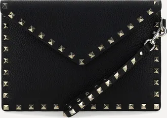 Valentino Garavani Pochette Rockstud in pelle Woman UNI