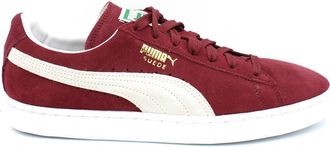 Puma Suede Veters Rubberen Zool Sneakers - Dames - Sneakers - Rood - 40 EU - Su&egrave;de - Schoenen