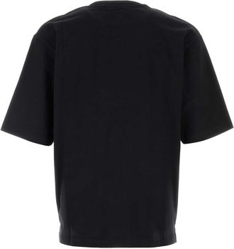 Dsquared2 Mens Logo-Print Oversize Cotton T-Shirt Black