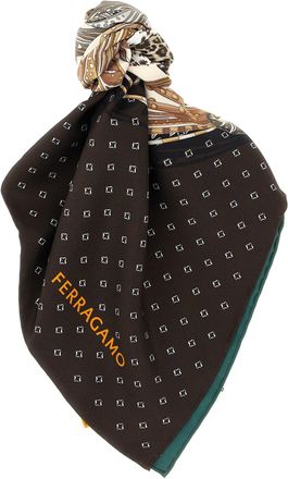 Ferragamo Madras Sciarpe Multicolor-Donna