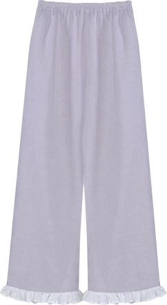 Sleeper Pantaloni dritti in lino - Viola