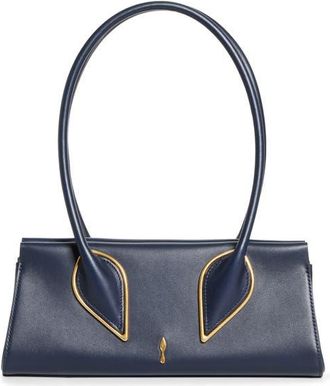 Christian Louboutin Calfskin Baguette Handbag in Bl4G Marine at Nordstrom