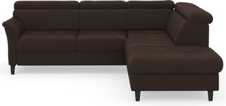 Sit&more Ecksofa »Marano L-Form« inklusive Kopfteilverstellung, wahlweise mit Bettfunktion, Bettkasten