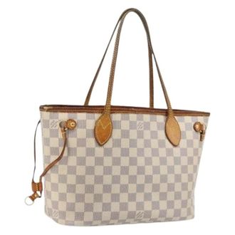 Louis Vuitton Pre-owned Tote Bags, female, Multicolor, Size: ONE SIZE Pre-owned Damier Azur Tote Bag