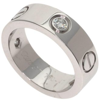 Cartier White Gold (18K) Band Ring (Pre-Owned)
