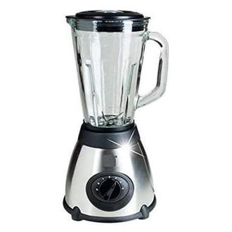 Trade Shop Trade Shop - Frullatore Da 500 W Con Lame In Acciaio Inox Da 1,5 Lt Tritatutto Frutta Verdura