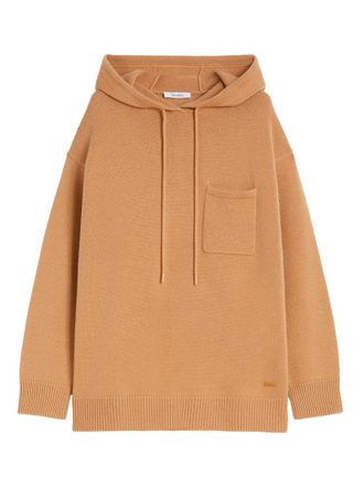 Max Mara Wool And Cashmere Hooded Sweater