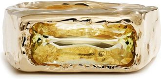 Fie Isolde 14K Yellow Gold Cogency Beryl Band Ring - Womens - Yellow Gold