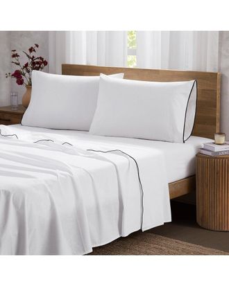 Brooklyn Loom Merrowed Edge Sheet Set