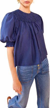 Ulla Johnson Alita Top In Midnight
