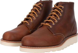 Red Wing Shoes Waterdichte Lederen Laarzen - Dames - Hoge Laarzen - Bruin - 36 EU - Schoenen