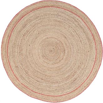 BIZZOTTO Tappeto rotondo da interno Ankit naturale -Bianco