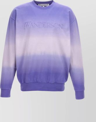 J.W.Anderson gradient cotton sweatshirt