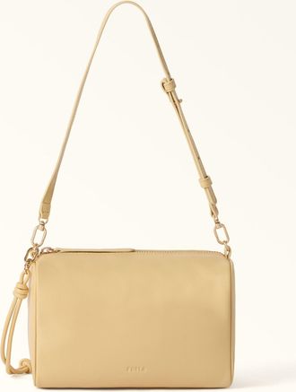Furla Talia Borsa A Tracolla L Morning Giallo Pelle Nappa Donna
