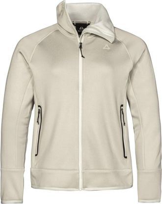 Sch&ouml;ffel Fleece Jk Style Refoca - Dames - Vesten met rits - Grijs - M - Polyester - Hoodies & sweatvesten