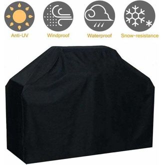 OEM Funda Resistente Para Barbacoa, Fabricada En Tejido Oxford Impermeable Y Cortavientos, Resistente A La Decoloraci&oacute;n, Para Barbacoas Weber, Brinkmann Y
