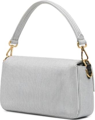 Fendi Pre-owned Shoulder Bags, female, White, Size: ONE SIZE Pre-owned Baguette