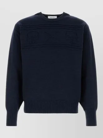 Alexander McQueen wool sweater crew neck long sleeves