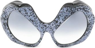 Anna-Karin Karlsson Occhiali da sole Killing Kitten geometrici - Blu