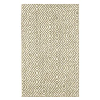 Ballard Designs Diamond Sisal Rug - Natural, 26 x 12 Runner - Ballard Designs