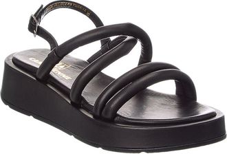 La Canadienne Abi Leather Platform Sandal
