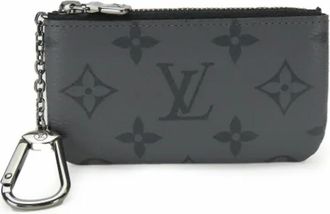 Louis Vuitton Pre-owned Wallets, male, Black, Size: ONE SIZE Pre-owned Coin purse/coin case M80905