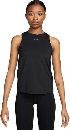 Nike One Classic Dri-FIT Tank Top Womens Workout Black/Black : 2XL (US 20-22), Polyester/Spandex