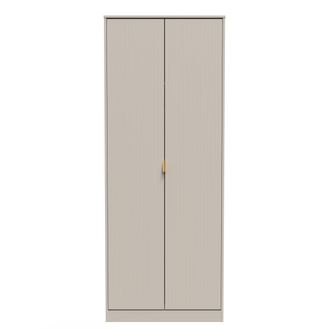 Welcome Furniture Breda Ready Assembled 2 Door Wardrobe in Kashmir Matt - Welcome Furniture | TJ Hughes