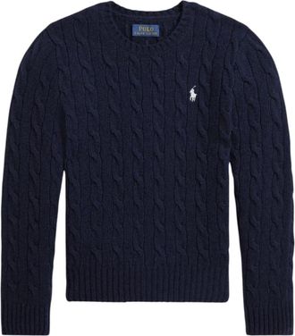 Polo Ralph Lauren Round-neck Truien - Dames - Ronde hals truien - Blauw - L - Truien & Vesten