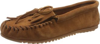 Minnetonka Womens Kilty Suede Moc 402W Mocassins, Brown (Brown), 7 UK