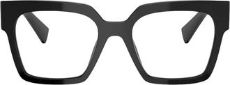 Miu Miu Mu 04Uv Optical Frame - unisex - Brillen - Zwart - 52 MM - Accessoires