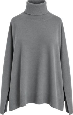 Gran Sasso Jersey de cuello alto - Knitwear - Mujer - Gris - 4XL