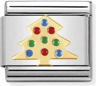Nomination Unisex Holiday Links Bracelet In Christmas Tree