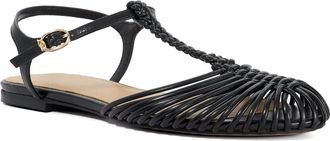 Dune London Harmoni Ankle Strap Sandal in Black at Nordstrom, Size 6.5Us