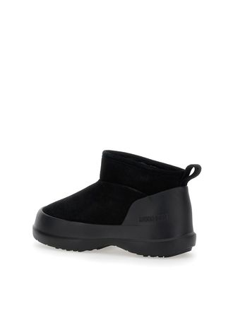 Moon Boot Womens Luna Boots Black Suede