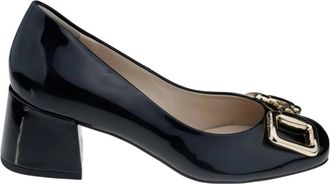 H&ouml;gl Juliette Pump - Dames - Pumps - Zwart - 36 EU - Leer - Schoenen