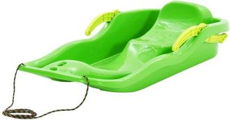 vidaXL Furniture Limited - Slittino con Freni Verde 87x40x18 cm in
