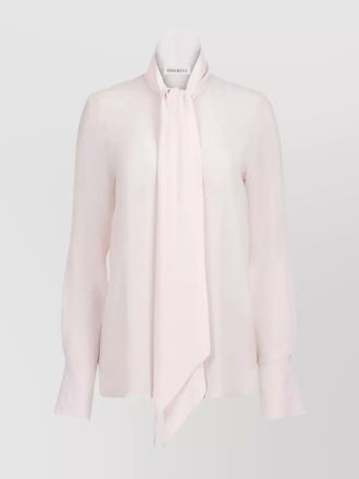 Nina Ricci sleeved scarf tie top