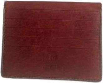 Givenchy Pre-owned Lederen Portemonnee - Dames - Vintage Accessoires - Bruin - ONE Size - Leer - Vintage