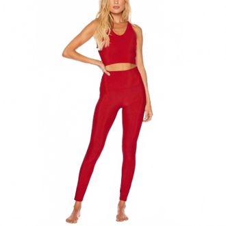 Beach Riot Glitter Ayla Legging In Red