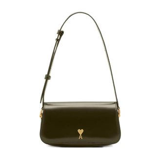 Ami Shoulder Bags, female, Green, Size: ONE SIZE Shoulder Paris Bag
