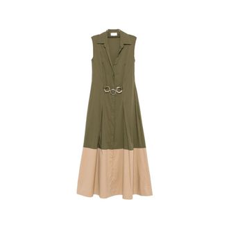 Clips Dames, Jurken, Groen, Maat: XS