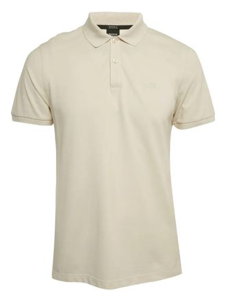 BOSS cotton polo shirt - Neutrals